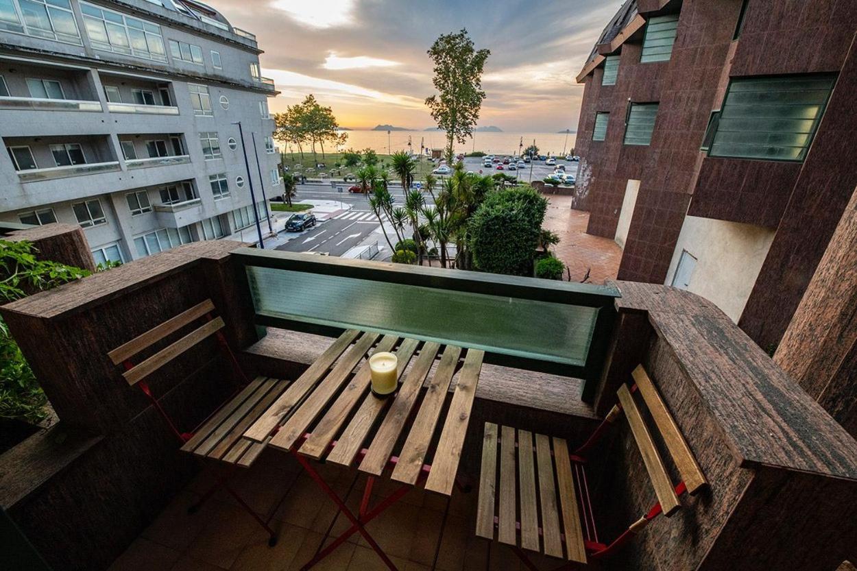 Apartamento Playa De Samil วิโก ภายนอก รูปภาพ